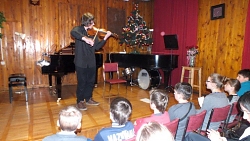 Koncert uczniów Państwowej Ogólnokształcącej Szkoły Muzycznej II st. im F. Chopina w Krakowie